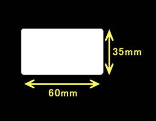 サトーレスプリ用サーマルラベル（高さ35mm×幅60mm）