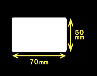 ZEBRA汎用サーマルラベル　（60mm×48mm）