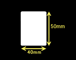 ブラザーTD-4000/4100用サーマルラベル（高さ26mm×幅51mm）