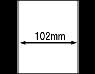 ブラザーTD-4000/4100用サーマルラベル（高さ26mm×幅51mm）