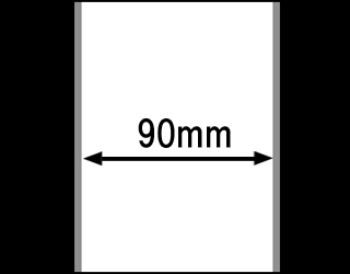 ブラザーTD-4000/4100用サーマルラベル（高さ26mm×幅51mm）