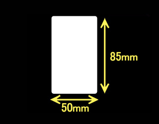 RJシリーズ用ラベル　（50mm×85mm）